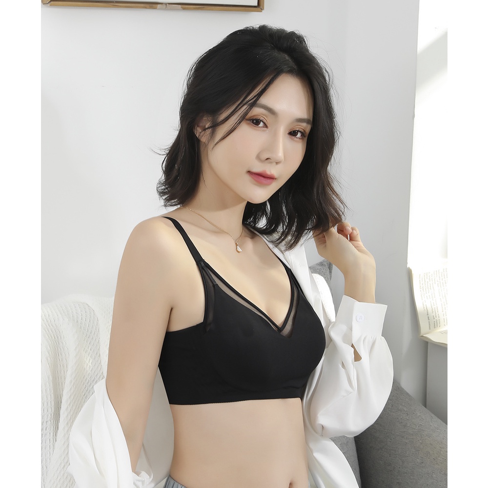 Áo Ngực Siêu Mỏng Không Gọng Thép Hình Tai Thỏ Cho Nữ