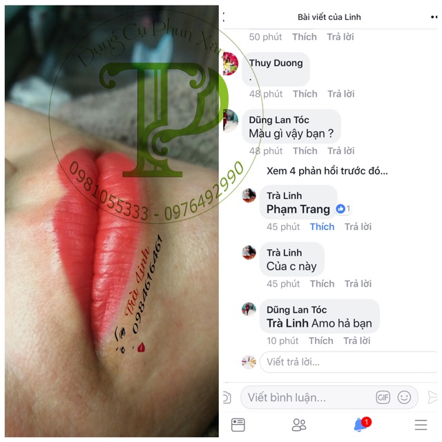 MỰC AMOR HÀN QUỐC ĐỎ TƯƠI | BigBuy360 - bigbuy360.vn