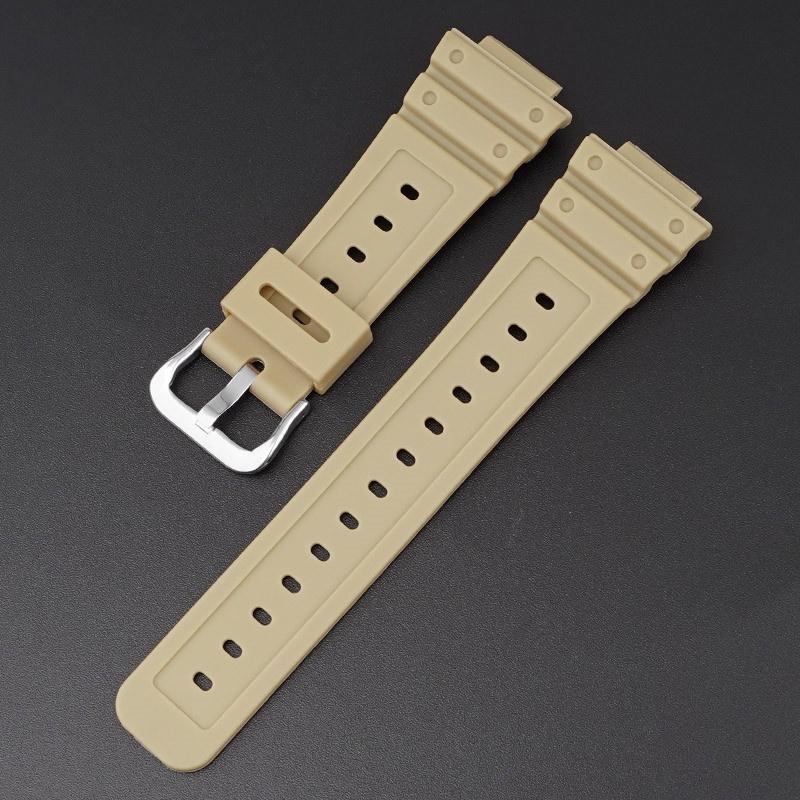 Dây Đeo Cao Su 16mm Chống Nước Tháo Gỡ Nhanh Cho Đồng Hồ Thể Thao Casio G-shock GA2100 GA2110