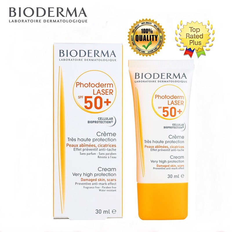 BIODERMA - KEM CHỐNG NẮNG NGĂN NGỪA SẮC TỐ- PHOTODERM  LASER SPF 50+  30ML