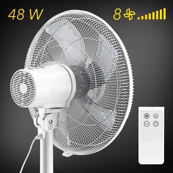 Quạt cây Trotec TVE 24S, 26S màu trắng điều khiển từ xa [nhập Đức chính hãng]