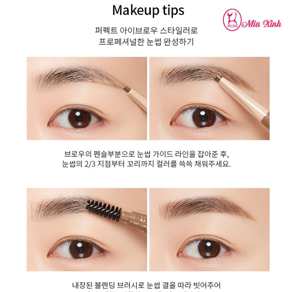 CHÌ KẺ MÀY [MISSHA] Perfect Eyebrow Styler