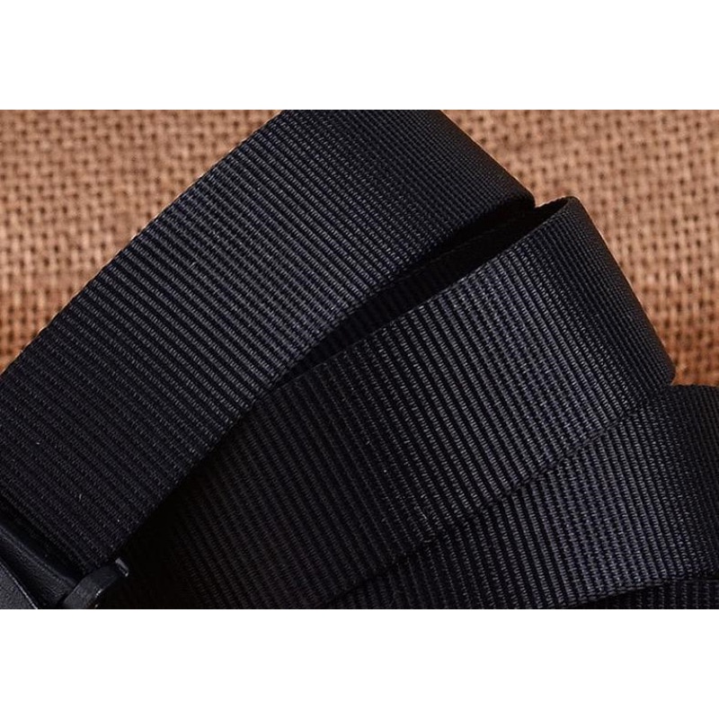 Thắt Lưng Nylon Khóa Nhựa Mỏng Thời Trang Dành Cho Nam Và Nữ