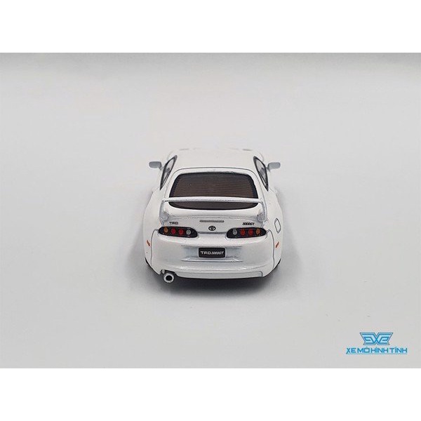 Xe Mô Hình Toyota TRD 3000GT Supra 1:64 MiniGT ( Trắng )