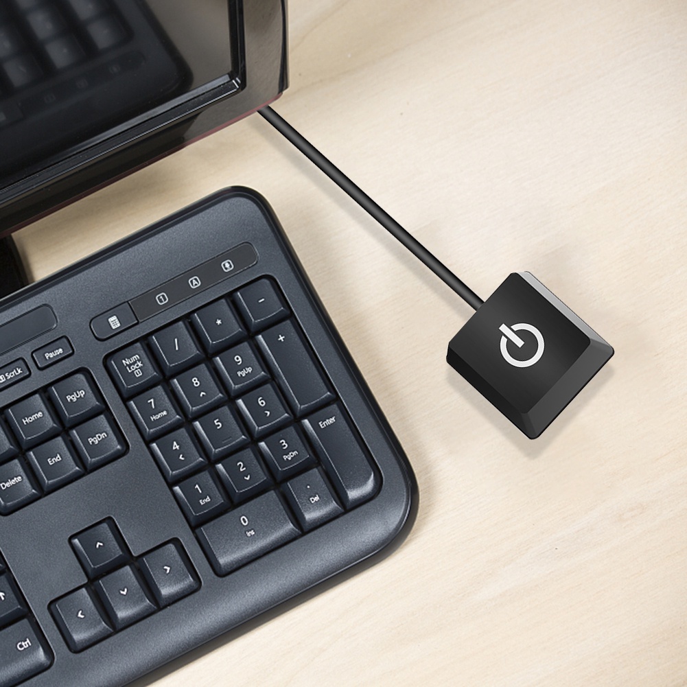 Bật/Tắt Nút Nguồn PC Cáp Công Tắc Máy Tính Để Bàn Di Động 2M Công Tắc Dây Nối Dài Cho Văn Phòng Tại Nhà Phụ Kiện Thanh Internet Okase