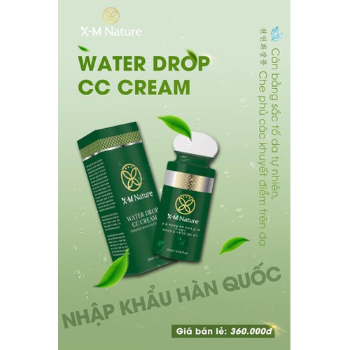 Phấn Trang Điểm CC Cream XM –NATURE Hàn Quốc-Venus Store