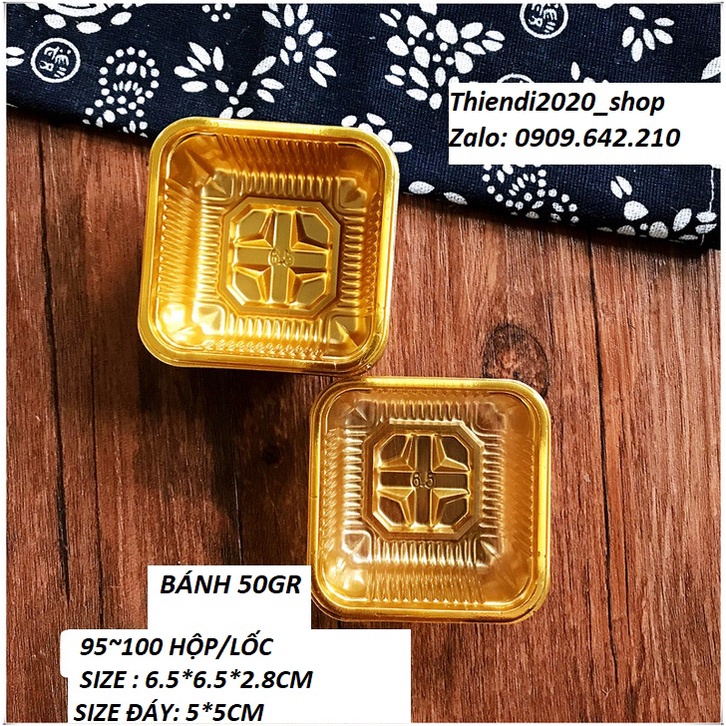 FEB24- 100 KHAY ĐỰNG BÁNH TRUNG THU 50GR~300GR