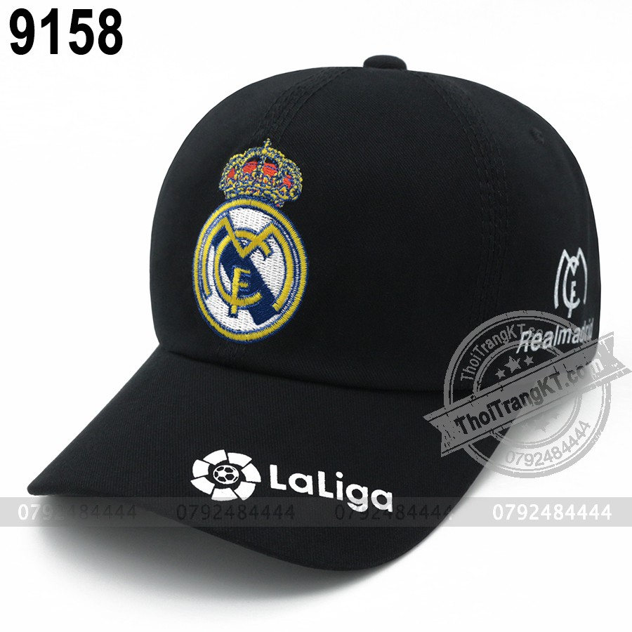 [CHUYÊN SỈ] Nón kết, nón lưỡi trai, mũ nón bóng đá Real Madrid