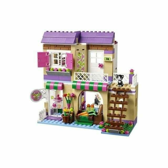 Lắp ráp kiểu lego friends - 10495 tiệm rau củ của Maya