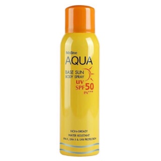 Xịt chống nắng mistine aqua base sun body spray spf 50 pa++