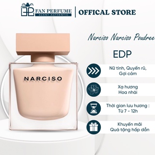 Nước hoa narciso narciso poudree edp ⚡ chính hãng ⚡ nước hoa nữ phong cách sexy đầy quyến rũ 5ml, 10ml