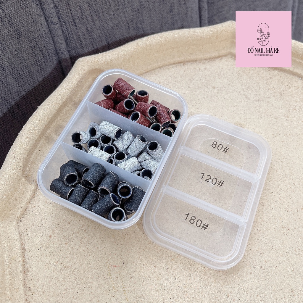 Hộp đầu mài nhám 75c tặng que gài