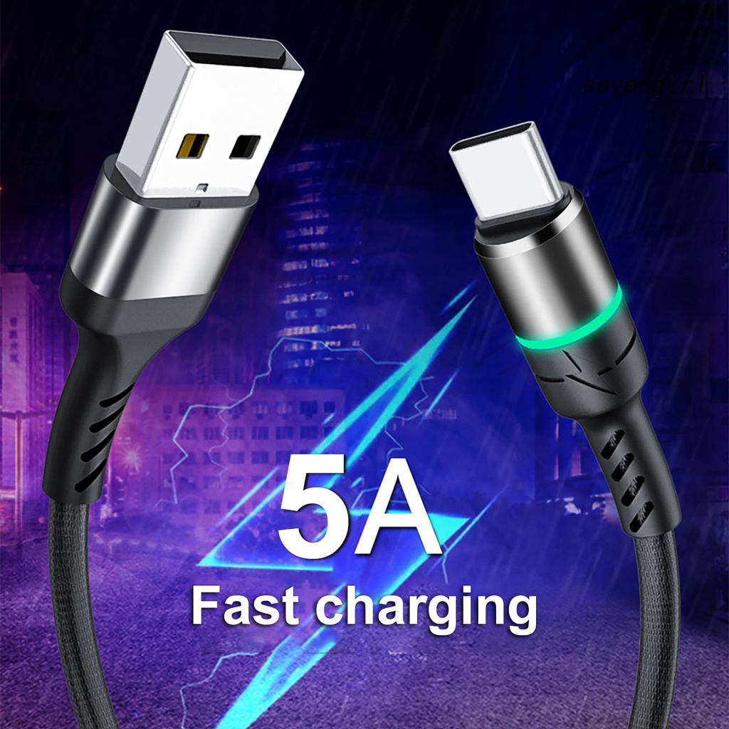 Cáp Sạc Nhanh Sev-1M 5a Micro Usb Type-C Cho Điện Thoại Android