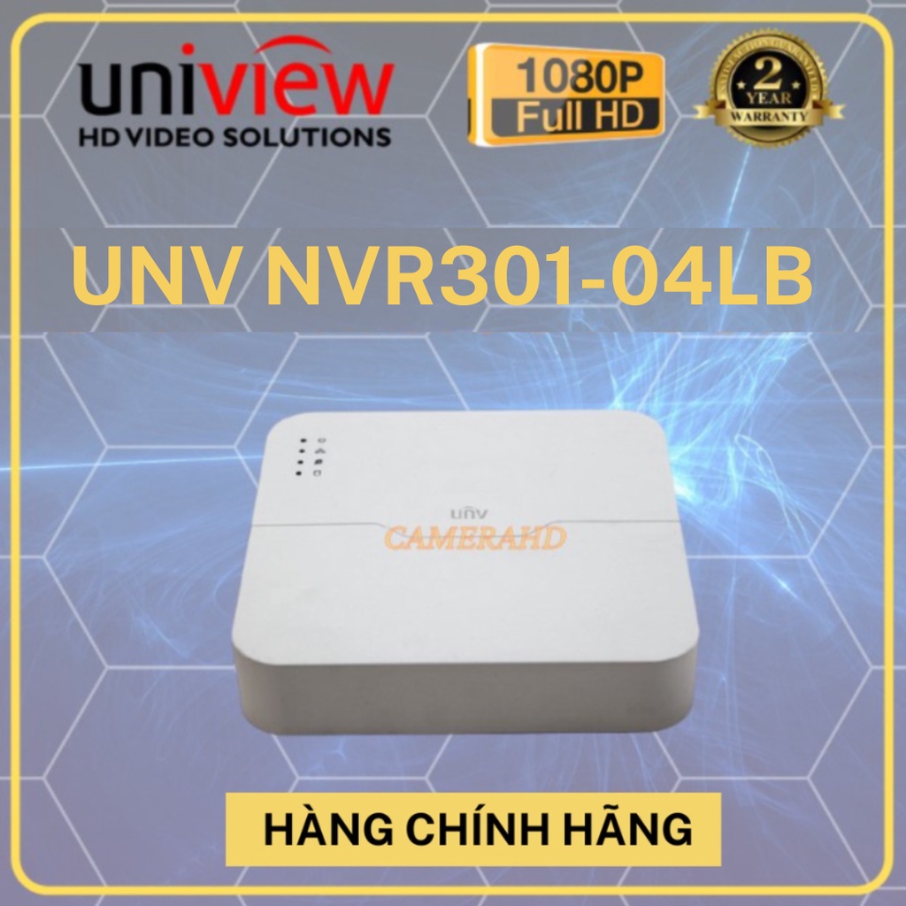 Đầu ghi hình camera IP 4 kênh UNV NVR301-04LB