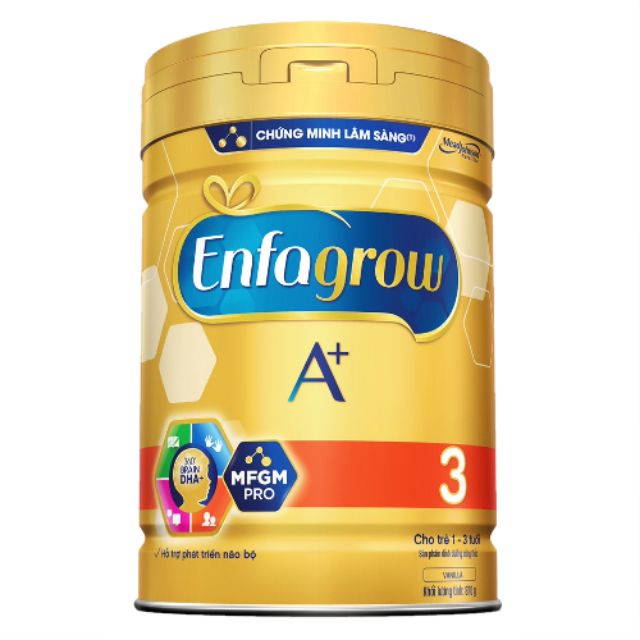 Sữa bột EnfaGrow A+ số 3 870g