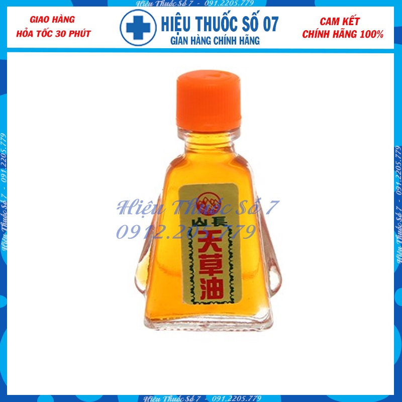 Dầu gió đỏ Thiên Thảo chai 5ml giảm cảm, ho, nhức đầu, đau bụng