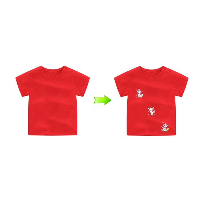 Set Miếng Dán Ủi Thêu Hình Mèo Mini Diy Thiết Kế Mới Có Thể Giặt Được Cho Trẻ Em