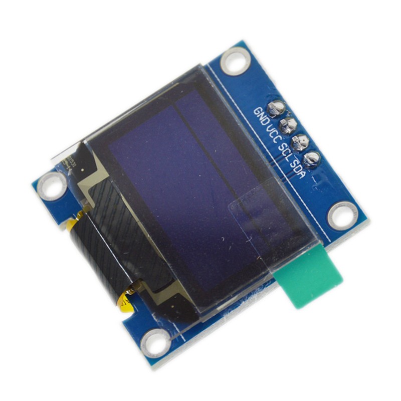 Mô-đun hiển thị màu trắng nối tiếp IIC 0,96 inch OLED IIC 128X64 I2C SSD1306 12864 Bảng mạch màn hình LCD cho Arduino Black
