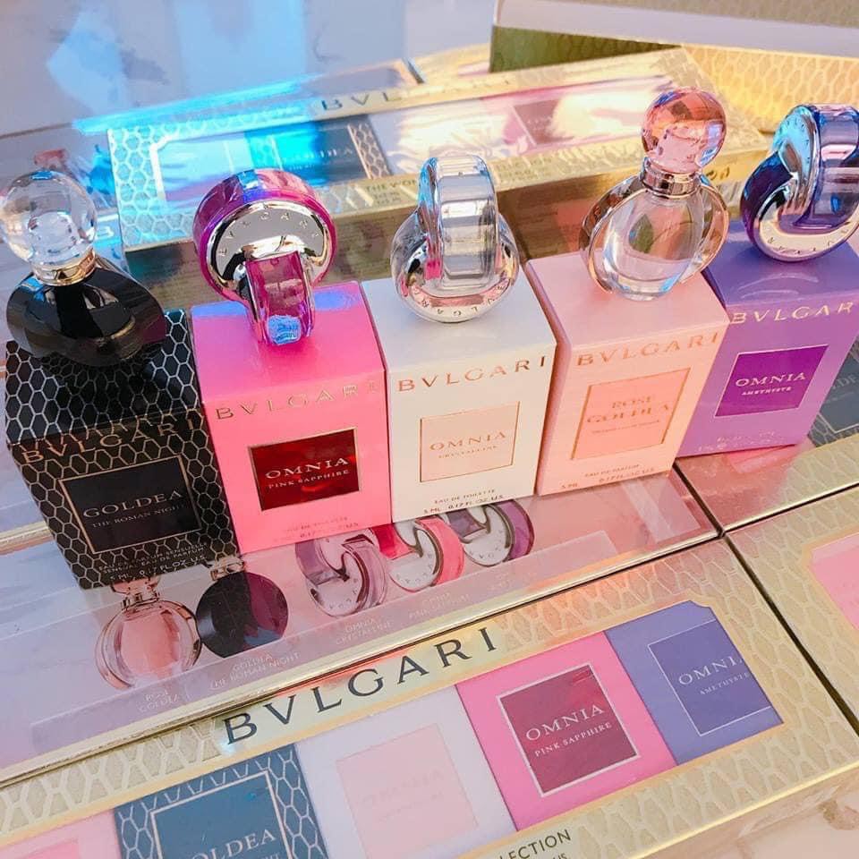 [Nước hoa chính hãng] Gift set Mini Bvlgari