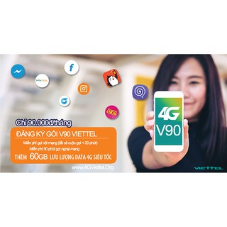 Sim V90 Viettel Zone toàn quốc