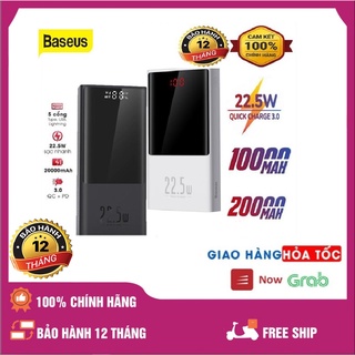 Pin Sạc Dự Phòng 22.5W Baseus PPMI01 Có Màn Hình Kỹ Thuật Số 10000mAh