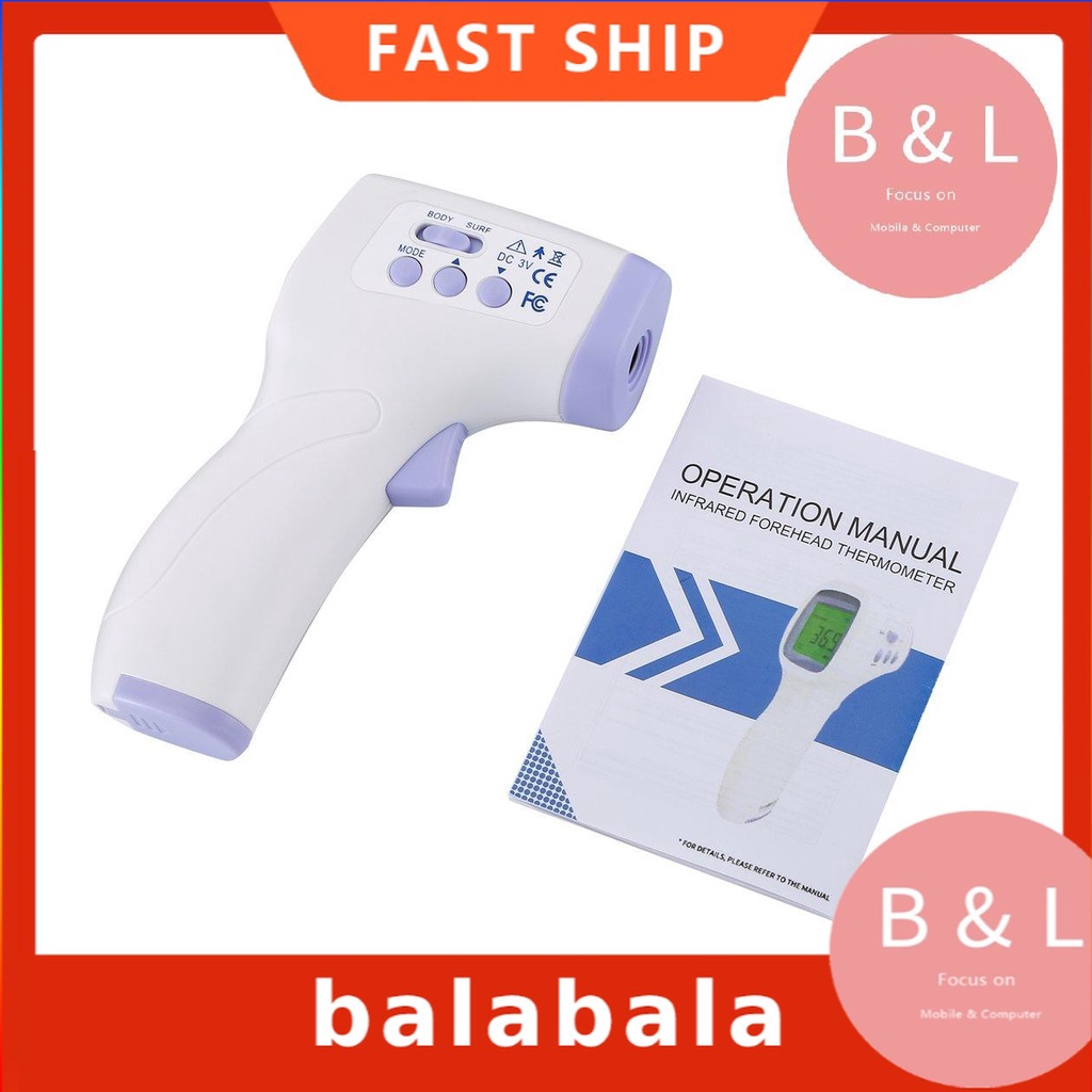 Máy Đo Nhiệt Độ Hồng Ngoại Cầm Tay Không Tiếp Xúc Độ Chính Xác Cao