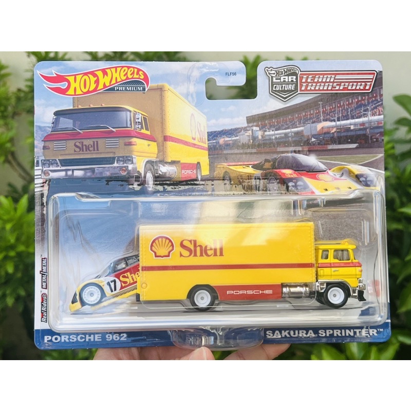 Hobby Store xe mô hình Hot Wheels Team Transport Porsche 962 - Sakura Sprinter