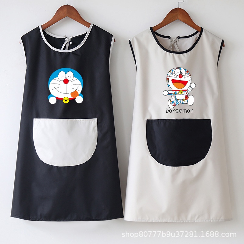 Tạp Dề Không Tay Chống Thấm Nước In logo Thời Trang Dành Cho Nam Và Nữ