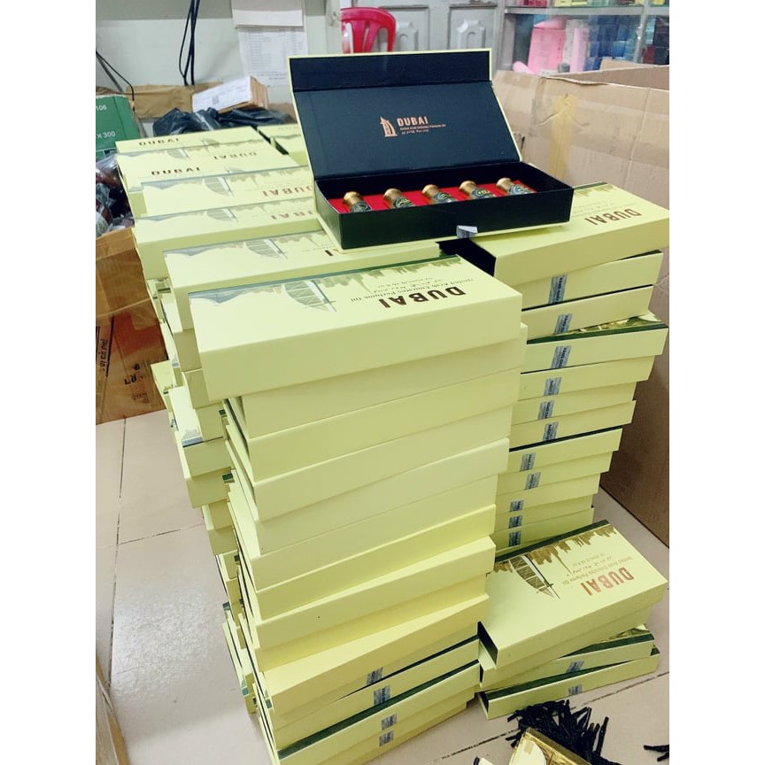 NƯỚC HOA SET 5 CHAI DUBAI TẶNG KÈM TÚI SÁCH | BigBuy360 - bigbuy360.vn