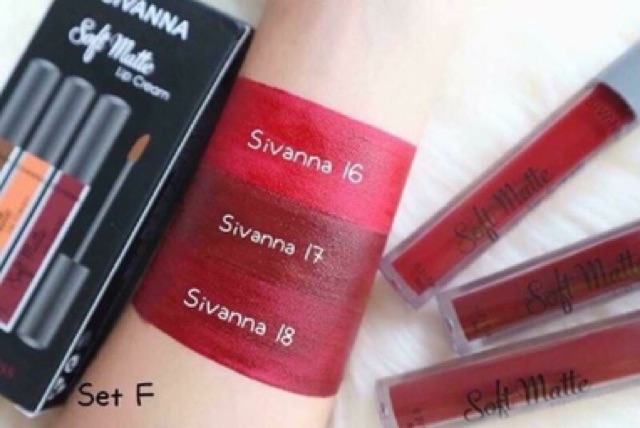 SET SON SIVANA SOFT MATTE