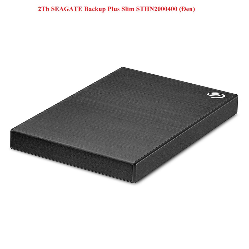 Ổ cứng di động 2Tb SEAGATE Backup Plus Slim STHN2000400 (Đen)