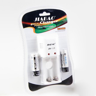 Bộ sạc và 2 pin sạc aa 700mah tmart