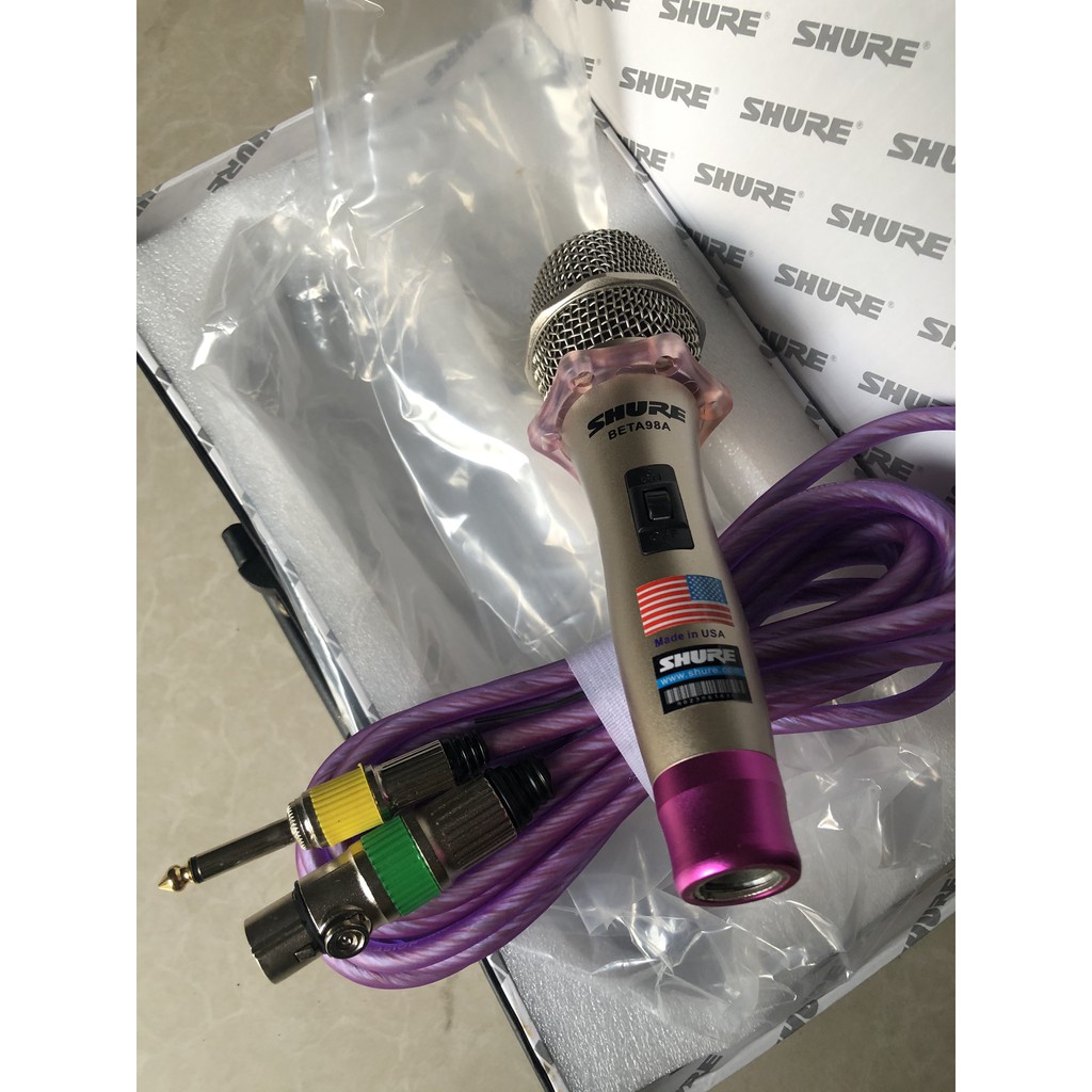 Micro dây Shure Beta 98A