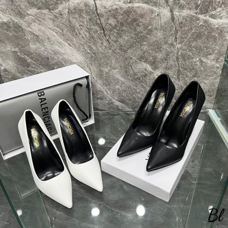 Cao Gót Balenciaga 2 Màu Trắng Đen Full Size 35-39
