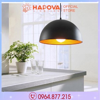 Đèn thả trần hình mũ cối 1 lớp HAPOVA TAISE 8198 cỡ 300mm
