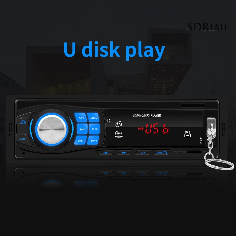 Máy Nghe Nhạc Mp3 12v Bluetooth Cho Xe Hơi 8013 Kèm Phụ Kiện Chất Lượng Cao