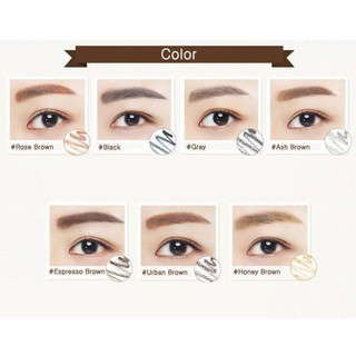 Combo 5 Chì Kẻ Mày Innisfree Auto Eyebrow Pencil