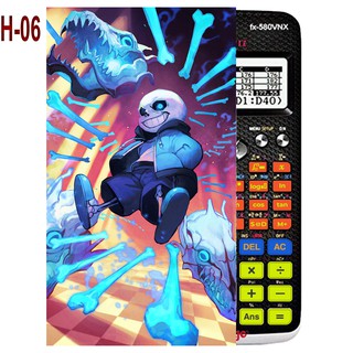 Dán máy tính Casio sans undertale , ERROR ( đa dạng mẫu hình)