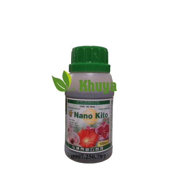 Thuốc trừ bệnh đặc trị nấm hồng Nano Kito 100ml