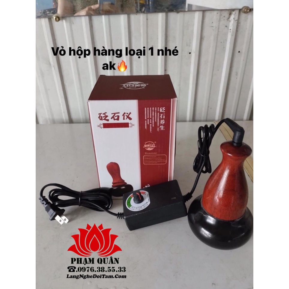 Máy massage đá nóng - hàng chính hãng loại 1 đá dày