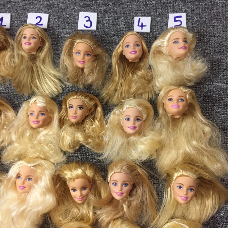 B7A-Head đầu búp bê barbie XINH