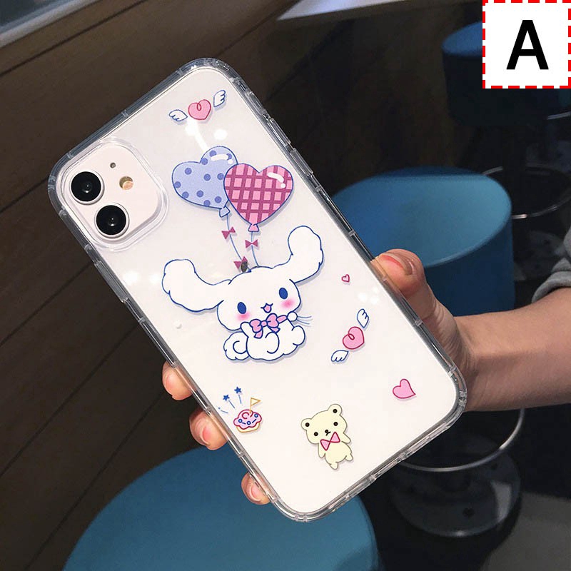 Ốp điện thoại TPU hoạt hình cho Iphone 11 Pro Max 12mini 12 Pro Max 7plus 8plus 6plus 6 6s 7 8 Plus X Xr Xs Max Se 2020 | BigBuy360 - bigbuy360.vn