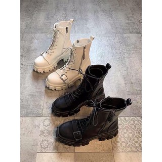 boot chiến binh dáng lỡ phối quai ( hình thật ở cuối )