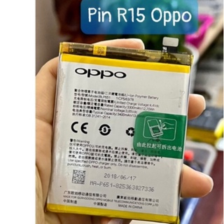 Pin oppo r15,blp651 cũ bóc máy