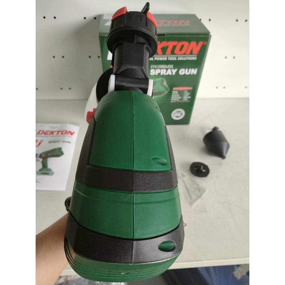 Máy Phun Sơn Dùng Pin 21V Dekton D21-MPS1000