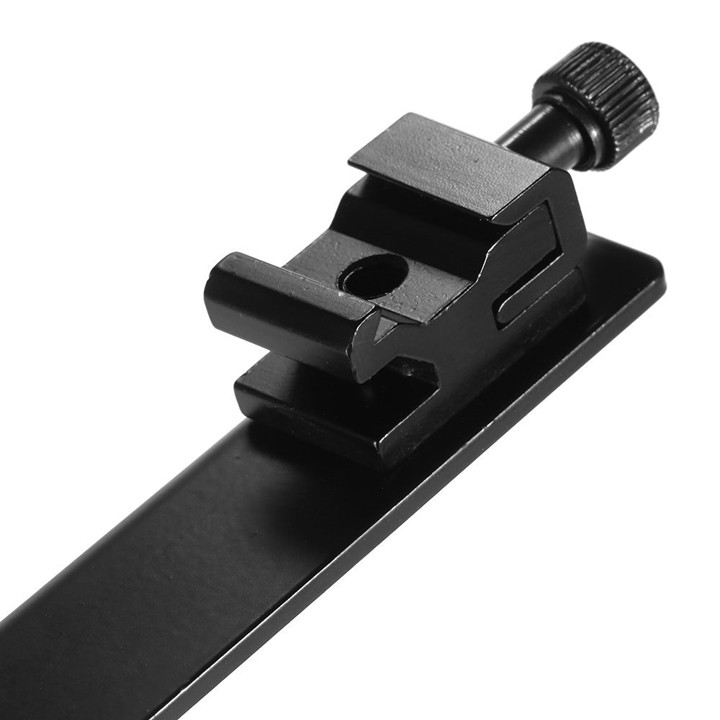 Bracket U kim loại gá gắn đèn Flash MIcro Led máy ảnh