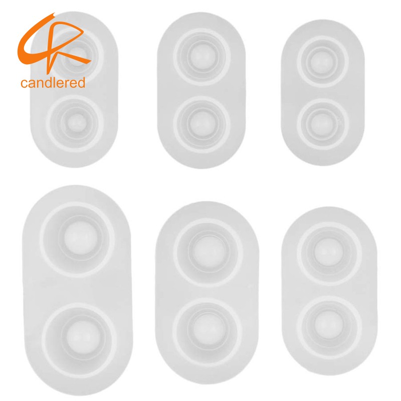 Set 6 khuôn Silicone đa cơ chuyên dụng làm mắt búp bê Bjd