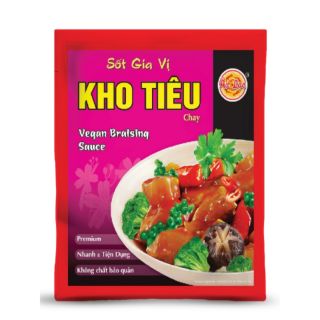 Sốt gia vị kho tiêu chay Âu Lạc gói 80g