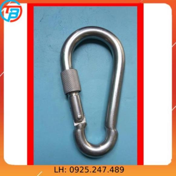 Móc An Toàn Chốt Ren INOX 304 cáp thép Thái Bình Vina