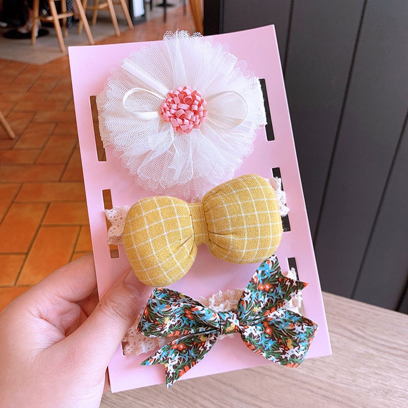 Set 3 Băng Đô Vương Miện Công Chúa Xinh Xắn Dành Cho Bé Gái